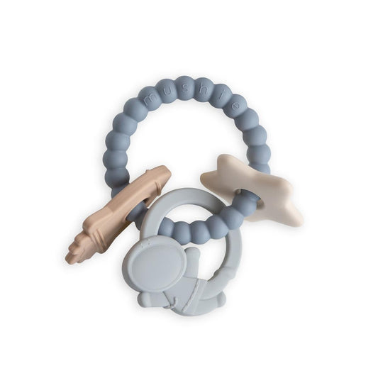 Mushie Teething Ring - Space - MTR-101