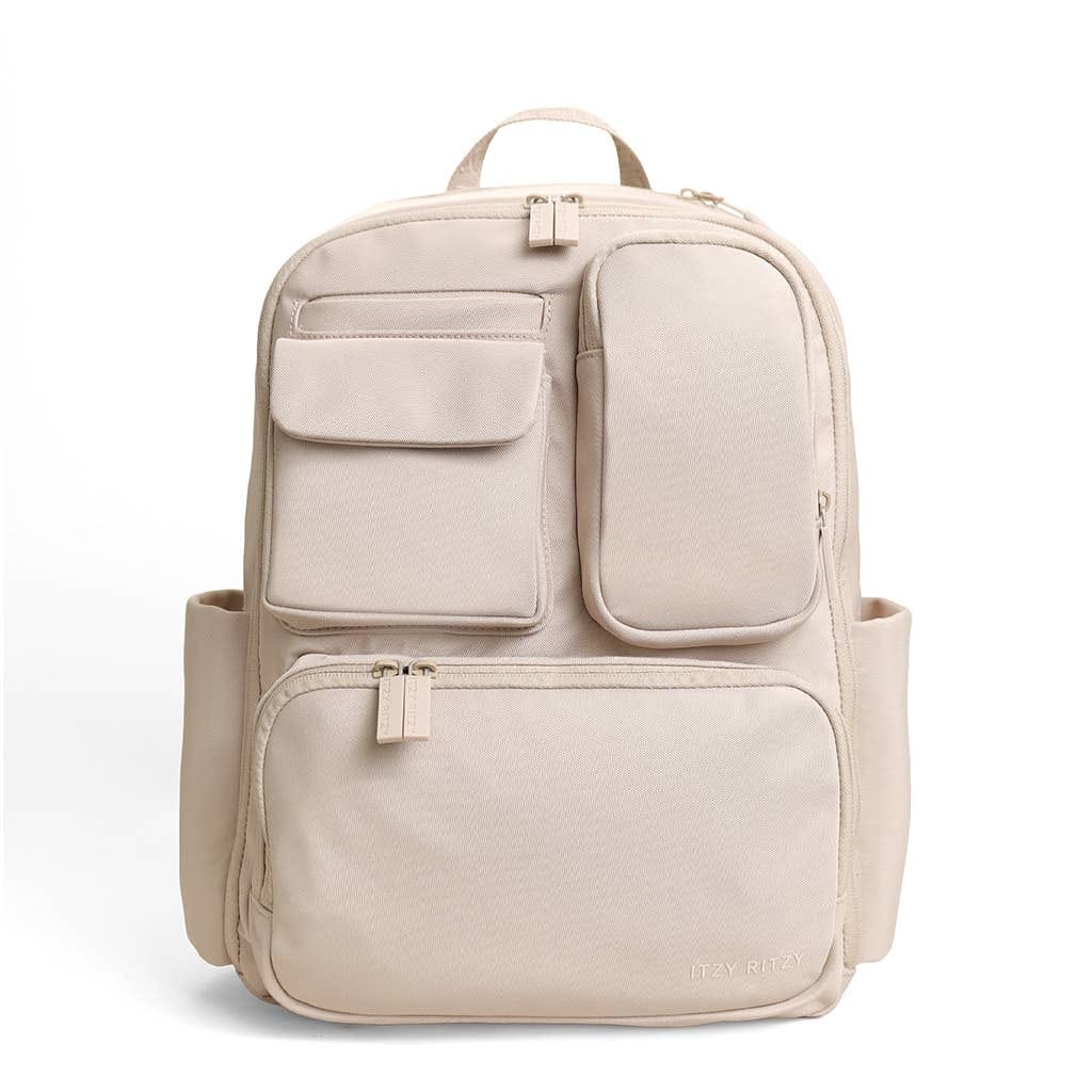 Itzy Ritzy Belong Utility Backpack Diaper Bag - Toast