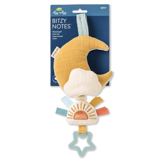 Itzy Ritzy Bitzy Notes Musical Pull-Down Toy - Moon - MB8491