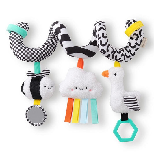 Itzy Ritzy Itzy Bitzy Spiral Car Seat Activity Toy - High Contrast - 303101645