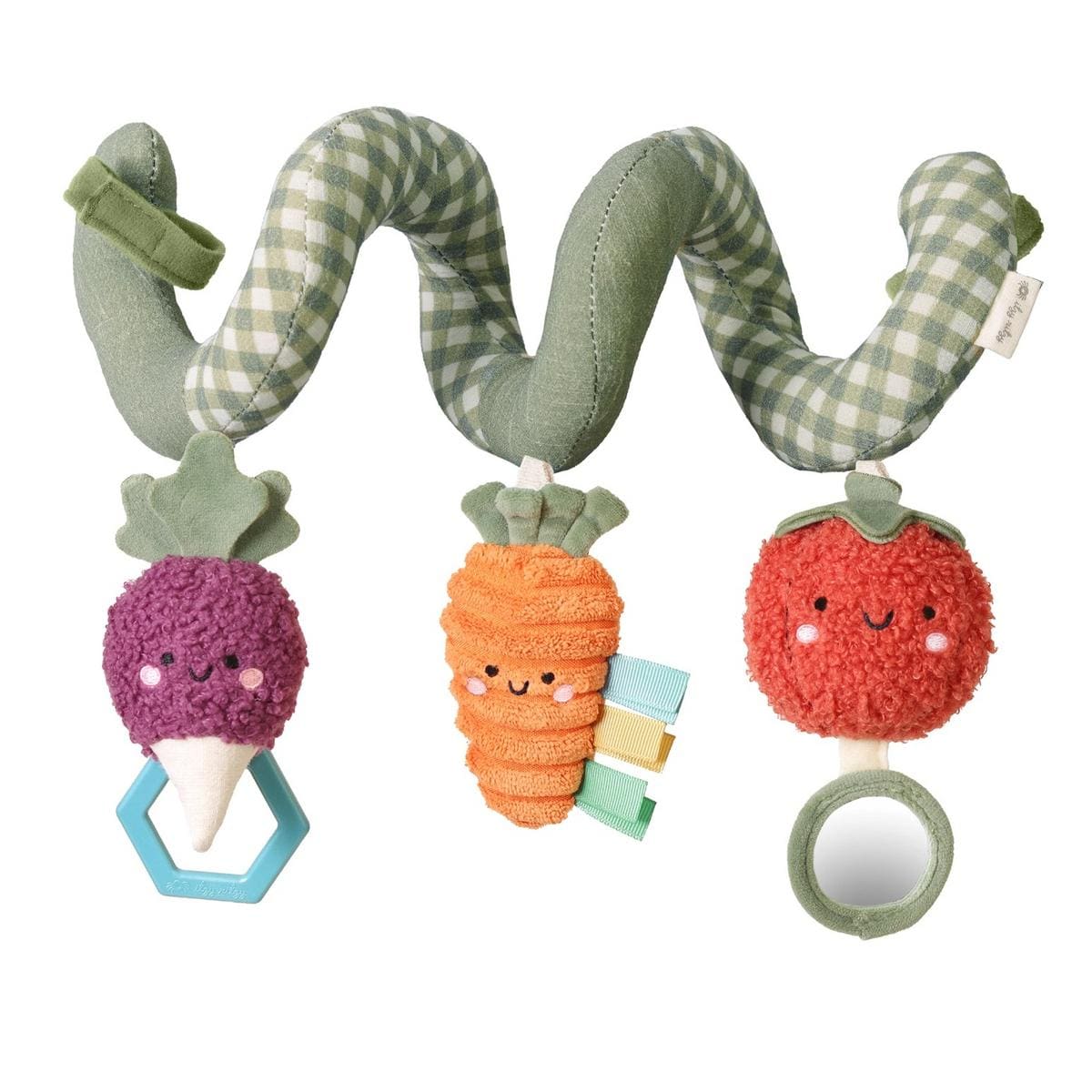 Itzy Ritzy Itzy Bitzy Spiral Car Seat Activity Toy - Veggie - 303101940