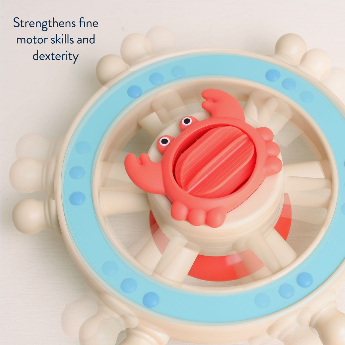Itzy Ritzy Itzy Captain Bath Toy - Nautical Crab - Image 5