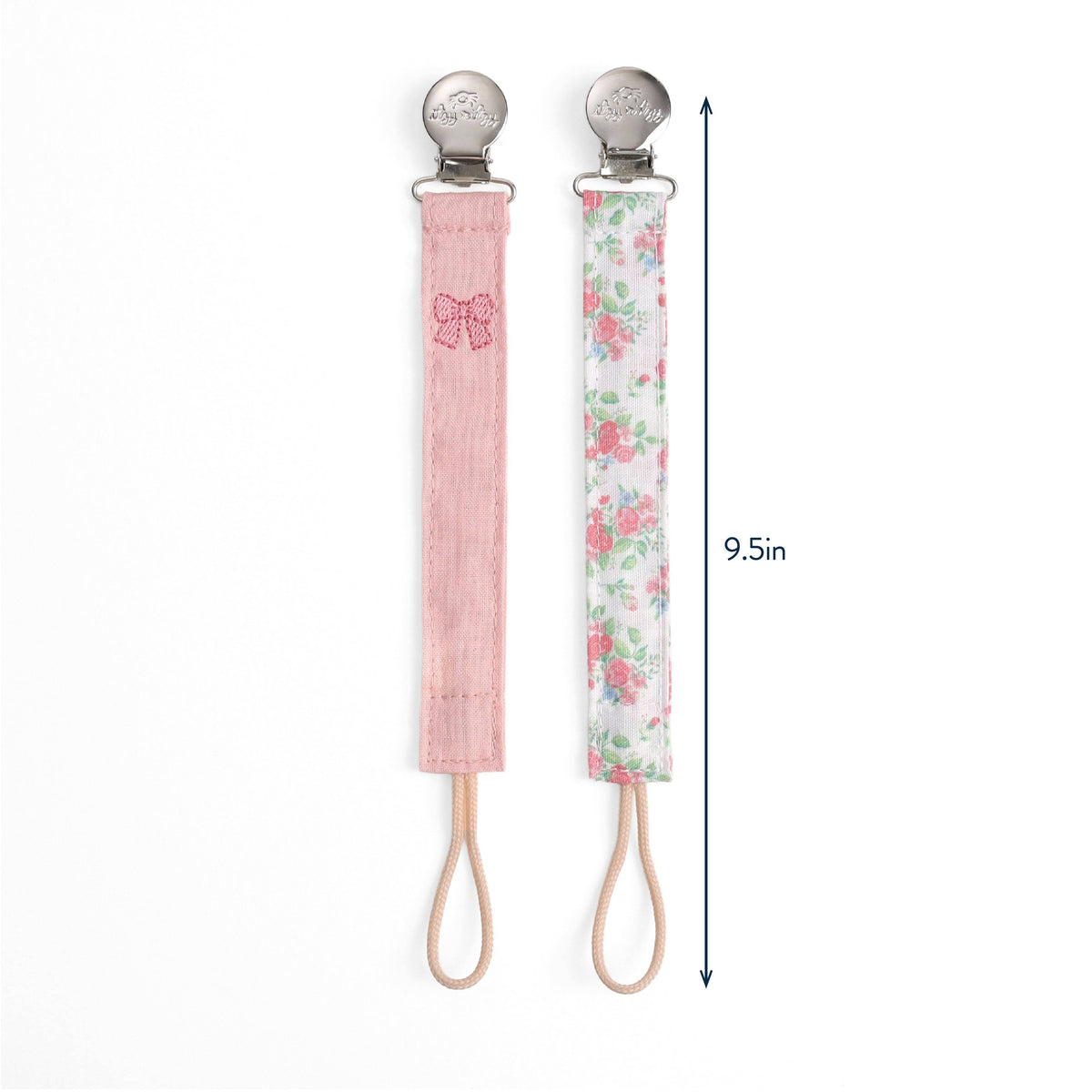 Itzy Ritzy Itzy Clip Fabric Pacifier Strap - Bow