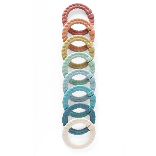 Itzy Ritzy Itzy Rings Linking Ring Set - Rainbow - LNK8450