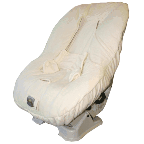 Itzy Ritzy Reversible Toddler Car Seat Cover in Baby Bamboo