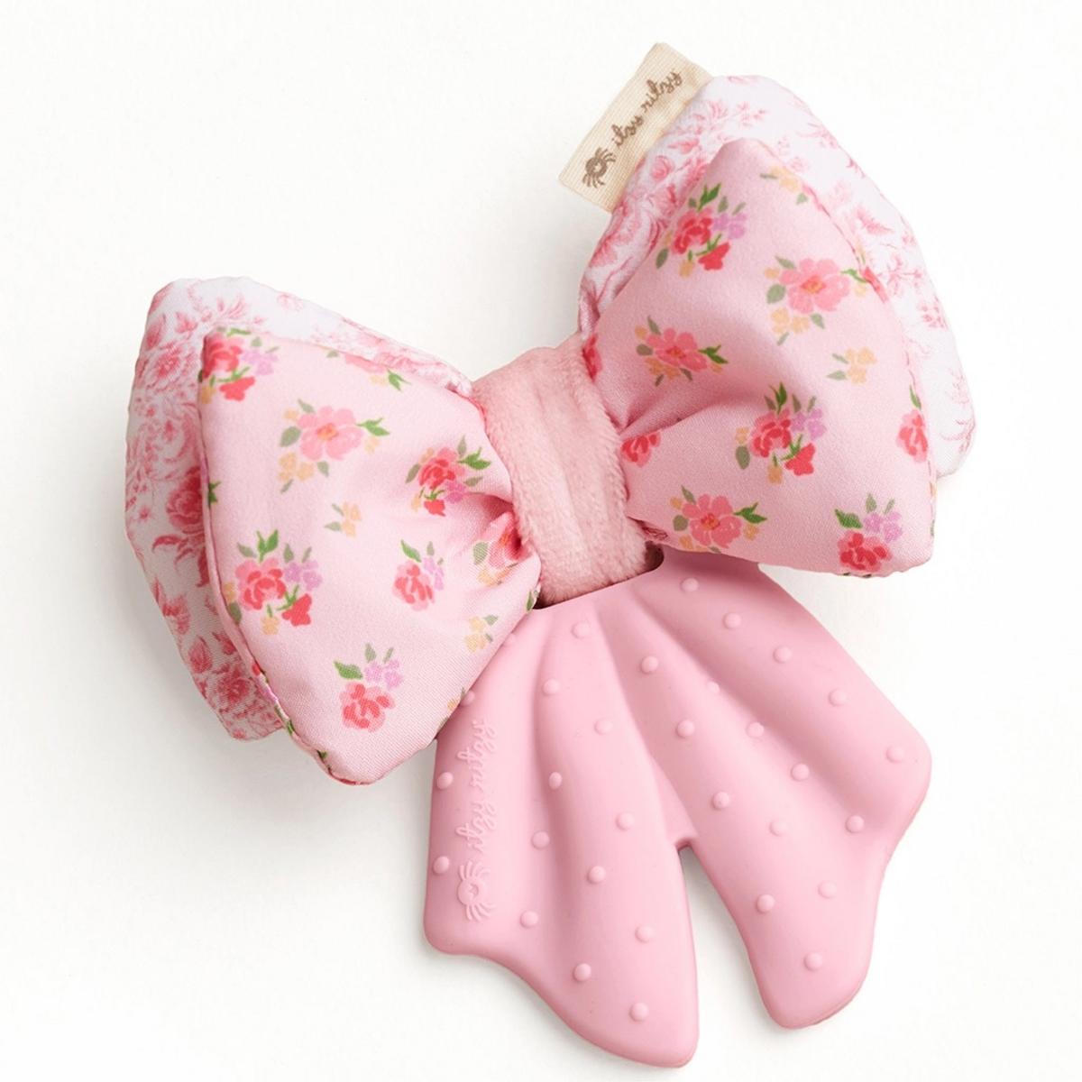 Itzy Ritzy Sweetie Crinkle Silicone Sensory Teether - Bow - 303001804