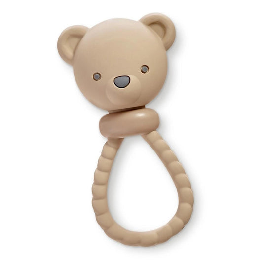 Itzy Ritzy Sweetie Rattle Silicone Rattle with Jingle Sound - Bear - SH8580