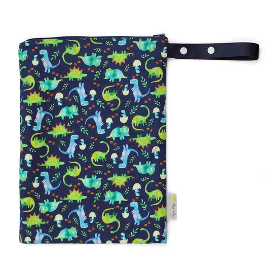 Itzy Ritzy Travel Happens Wet Bag - Dino - WBMH8085