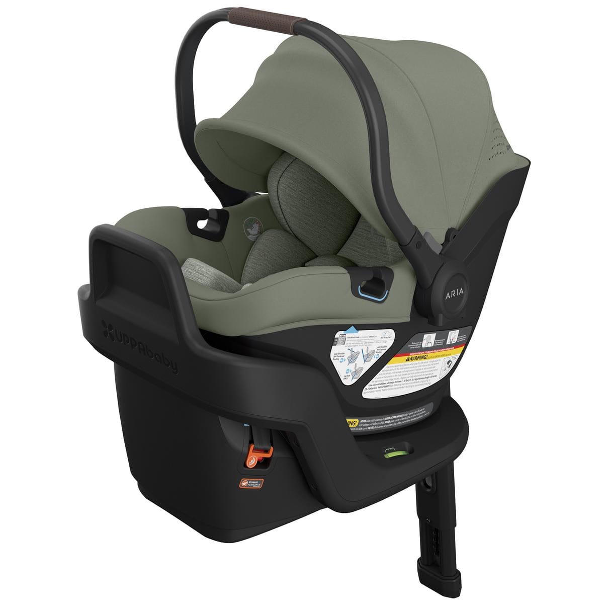 UPPAbaby Aria V2 Lightweight Infant Car Seat - Evelyn (Meadow Green)