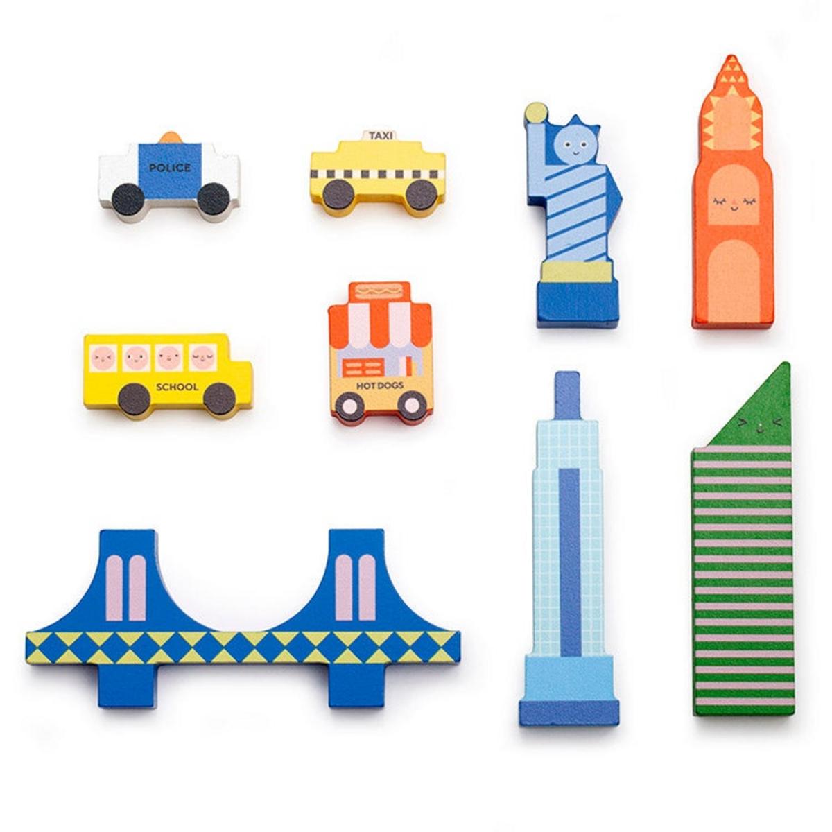 Kikkerland Kidoki NYC City in My Pocket