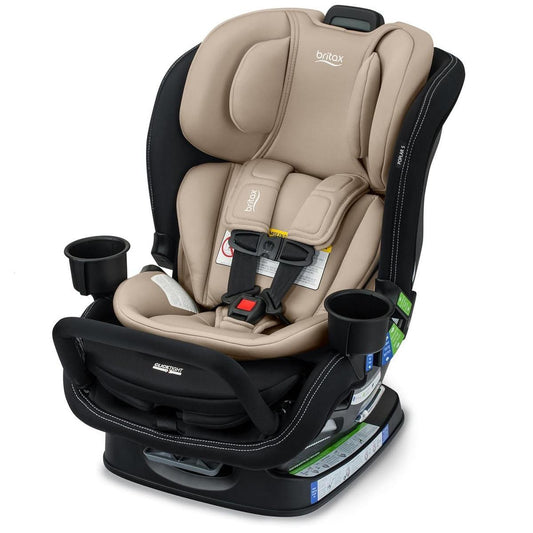 Britax OPEN BOX Poplar S ClickTight Convertible Car Seat, Slim 17-Inch Design - Sand Onyx