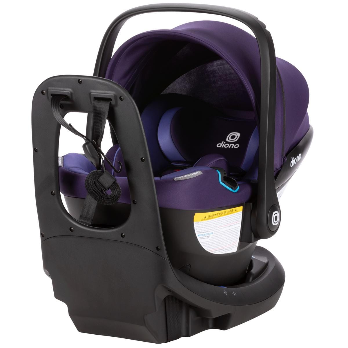 Diono LiteClik 30 RXT SafePlus Infant Car Seat and Base - Purple Wildberry - 56005-NA-01