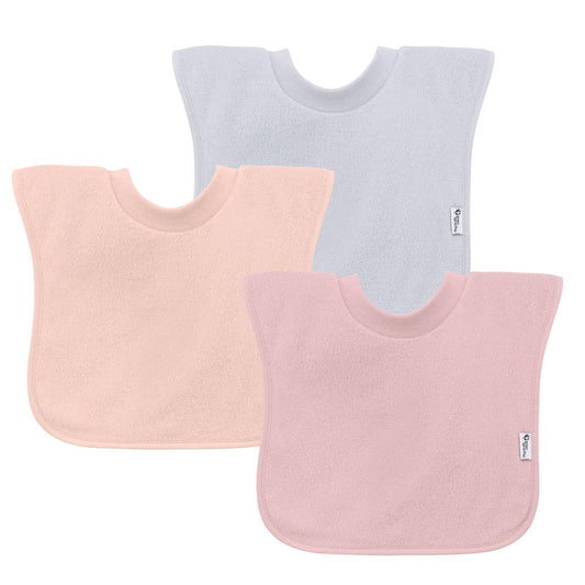 Green Sprouts Stay-Dry Pull-Over Bibs 3-Pack - Rose Set