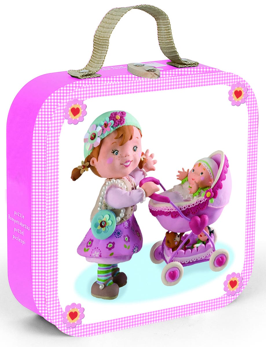 Janod 4 in 1 Puzzle - Lilou Plays with Dolls - J02881