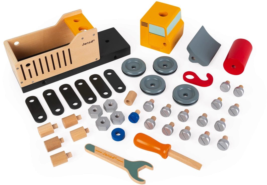 Janod BricoKids DIY Construction Truck - J06470