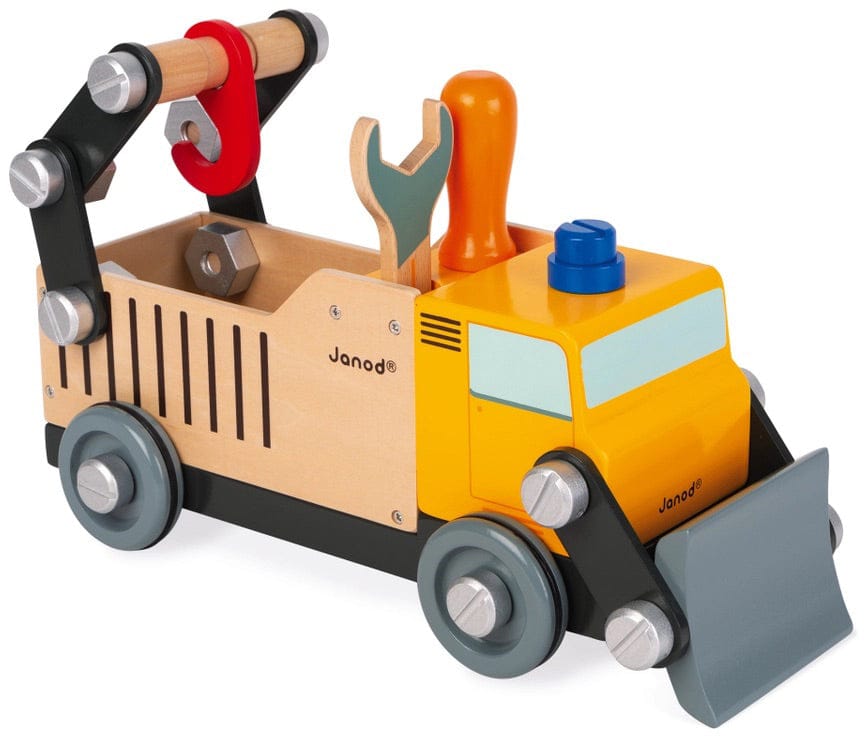 Janod BricoKids DIY Construction Truck - J06470