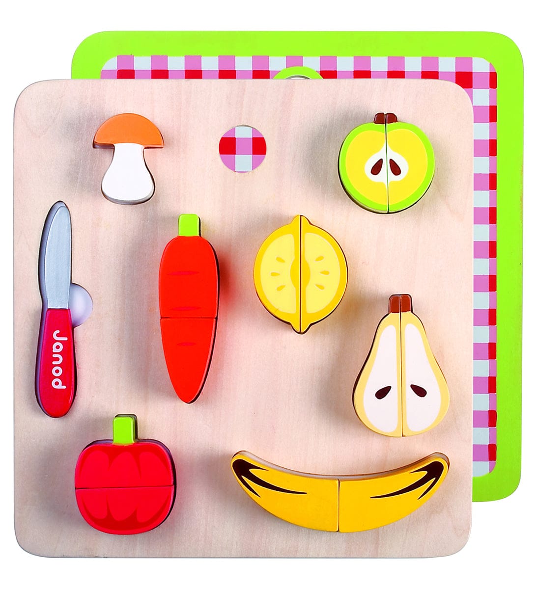 Janod Chunky Fruits & Vegetables - J06529