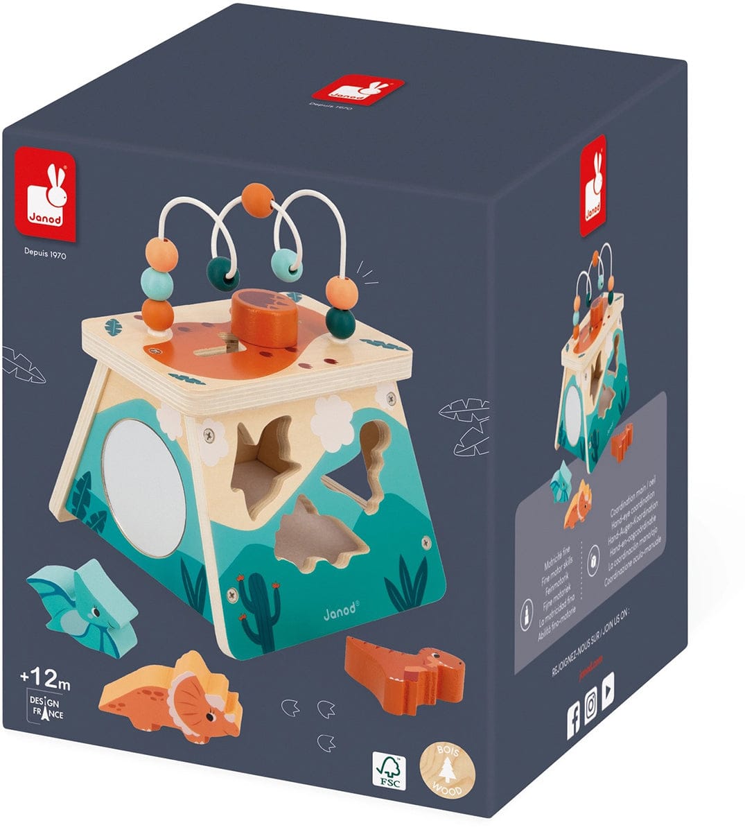 Janod Dino Multi-Activity Volcano - J05827