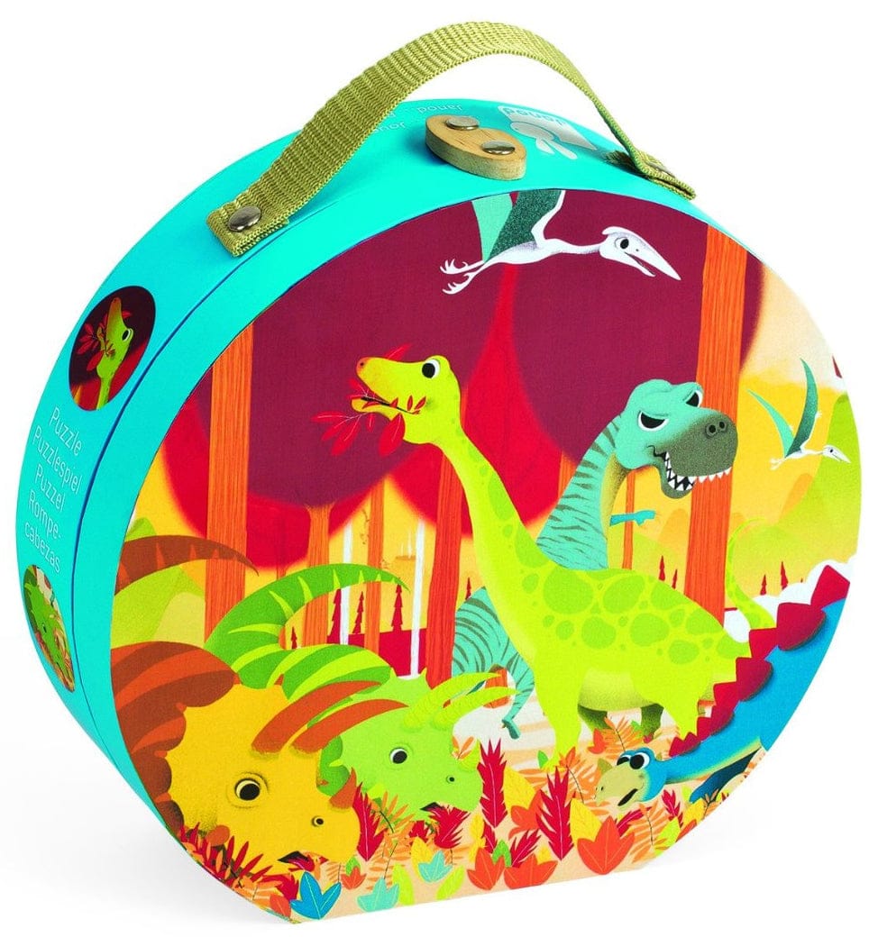 Janod Dinosaur Puzzle, 24pcs - J02873