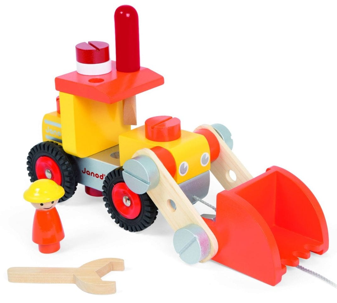 Janod DIY Bulldozer - J06495