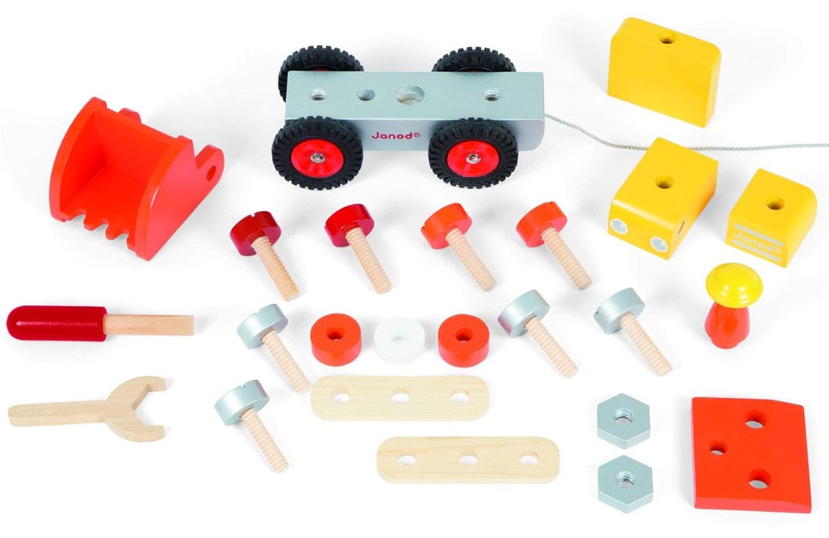 Janod DIY Bulldozer - J06495