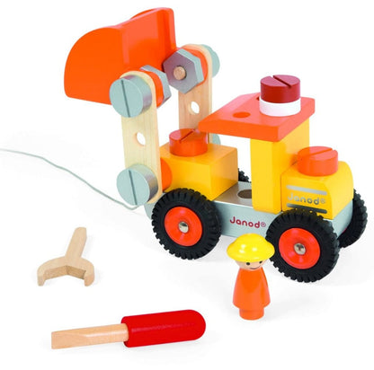 Janod DIY Bulldozer - J06495