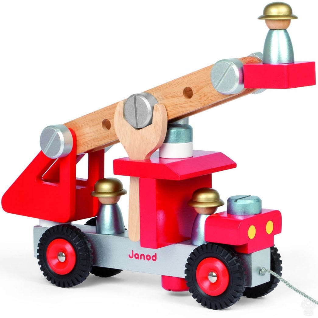 Janod DIY Fire Truck - J06498