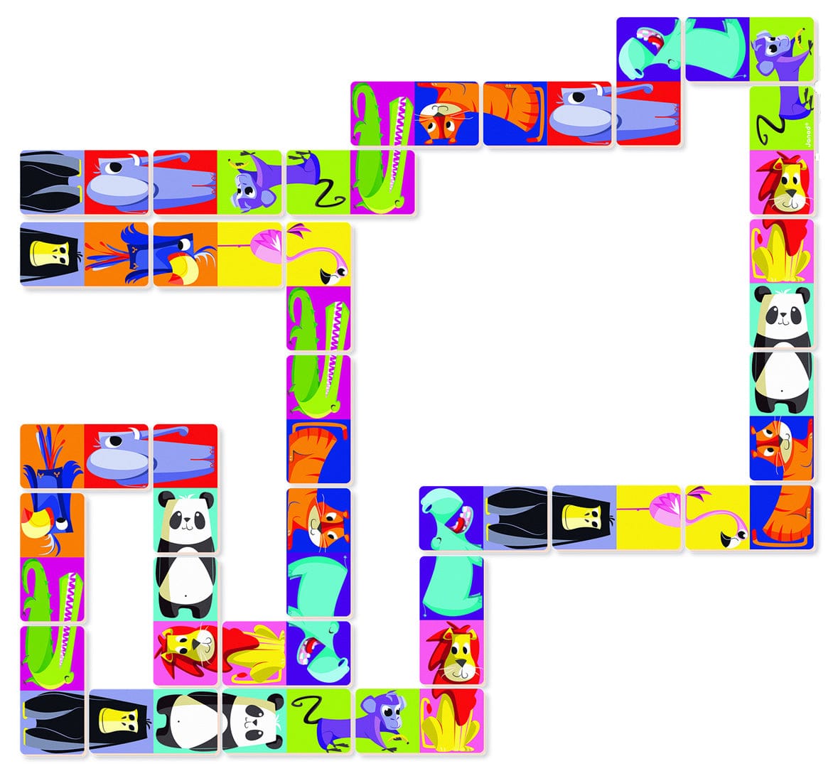 Janod Giant Jungle Dominoes - J02771