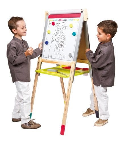 Janod Height Adjustable Graffiti Black/White Board - J09601