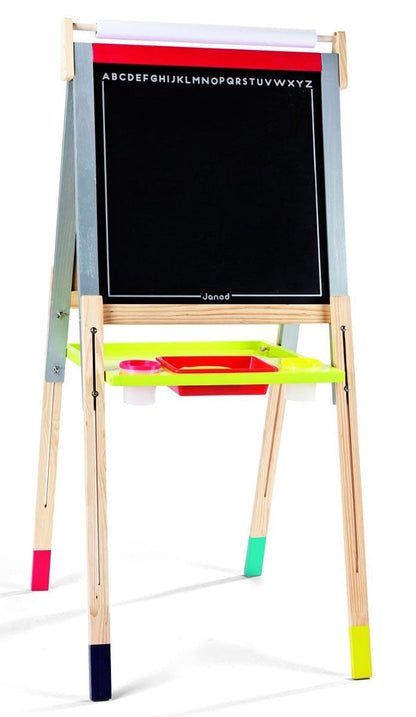 Janod Height Adjustable Graffiti Black/White Board - J09601