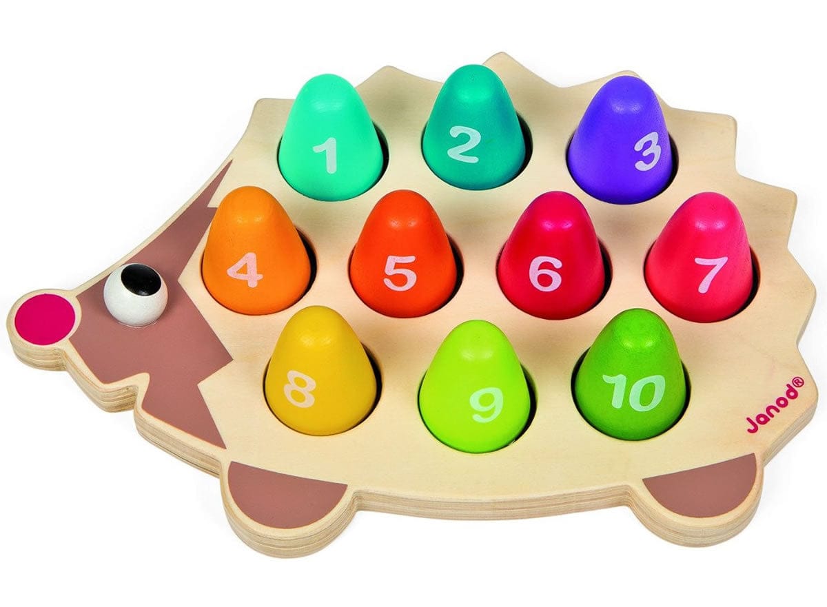 Janod I Wood Hedgehog Puzzle - J05339