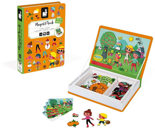 Janod MagnetiBook - 4 Seasons - J02721