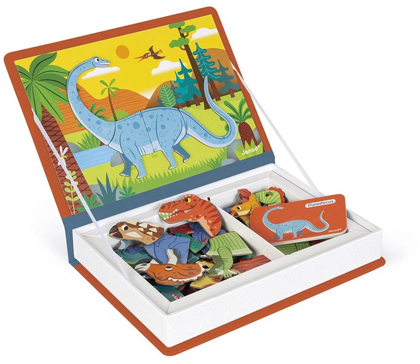 Janod MagnetiBook - Dinosaurs - J02590