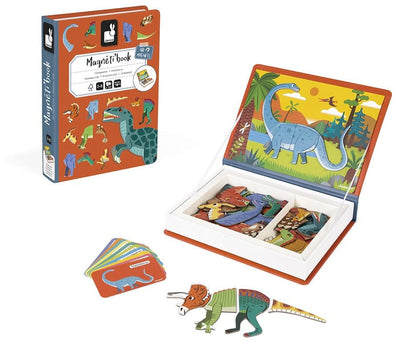 Janod MagnetiBook - Dinosaurs - J02590