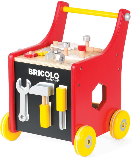 Janod Redmaster Magnetic DIY Trolley - J06493