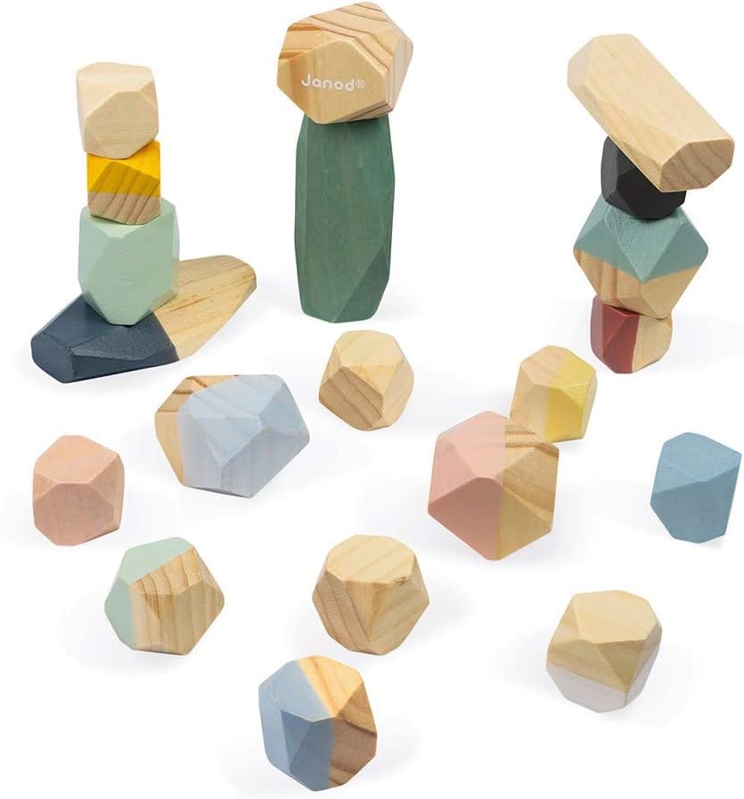 Janod Stacking Stones - Sweet Cocoon - J04401