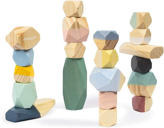 Janod Stacking Stones - Sweet Cocoon - J04401