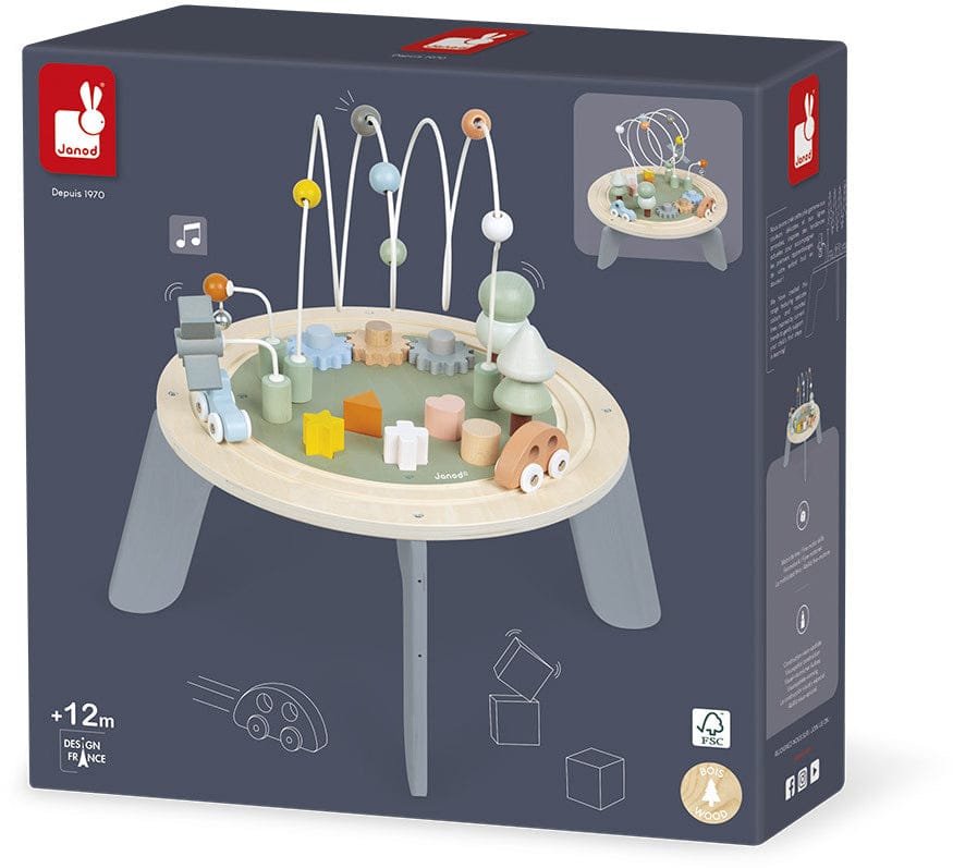 Janod Sweet Cocoon Activity Table - J04402