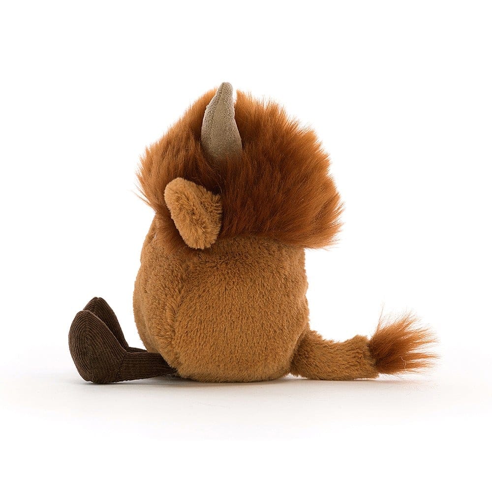 Jellycat Amuseabean Highland Cow, 4" - AD3HC