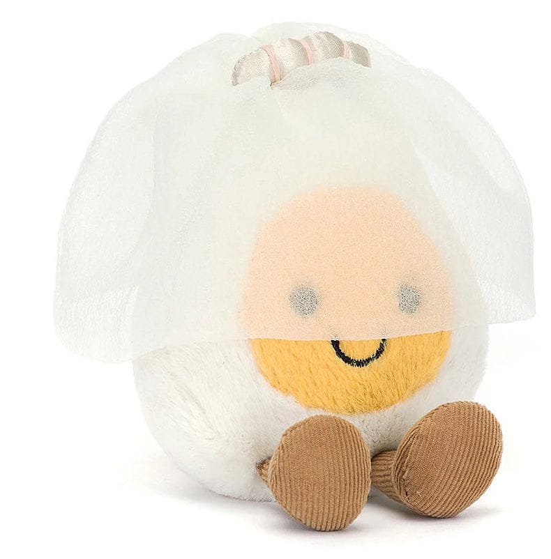 Jellycat Amuseable Boiled Egg Bride, 6" - A6BEBR