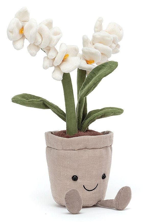 Jellycat Amuseable Cream Orchid, 11" - A2ORC