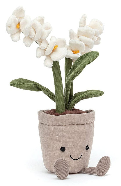 Jellycat Amuseable Cream Orchid, 11" - A2ORC