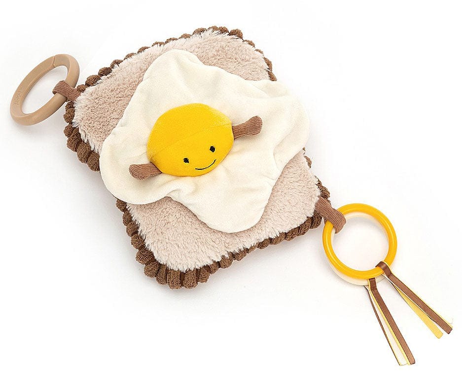 Jellycat Amuseable Egg On Toast Activity Toy - AAT2ET