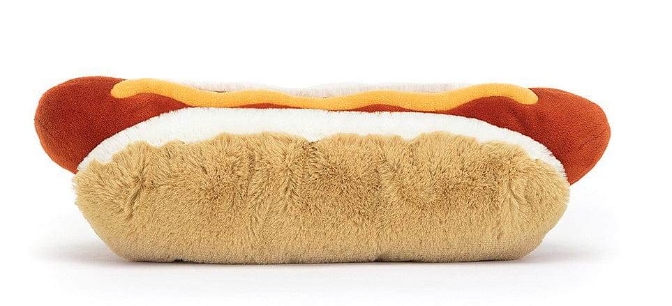 Jellycat Amuseable Hot Dog, 10" - A6HD