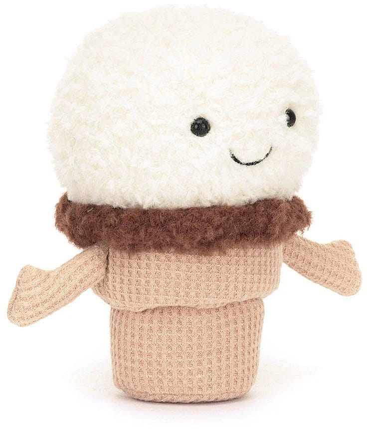 Jellycat Amuseable Ice Cream Cone, 6" - A6ICE