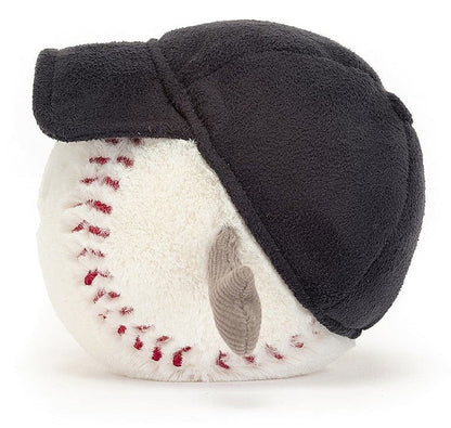 Jellycat Amuseable Sports Baseball, 4" - AS6BS