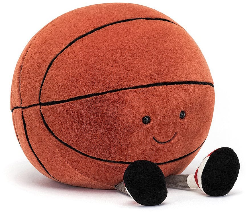 Jellycat Amuseable Sports Basketball, 10" - AS2BK