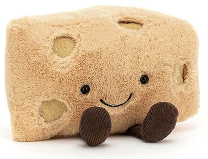 Jellycat Amuseable Swiss Cheese, 6" - A2SWISS