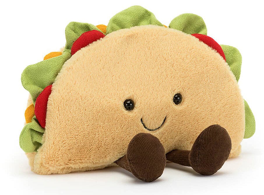 Jellycat Amuseable Taco, 7" - A2TAC