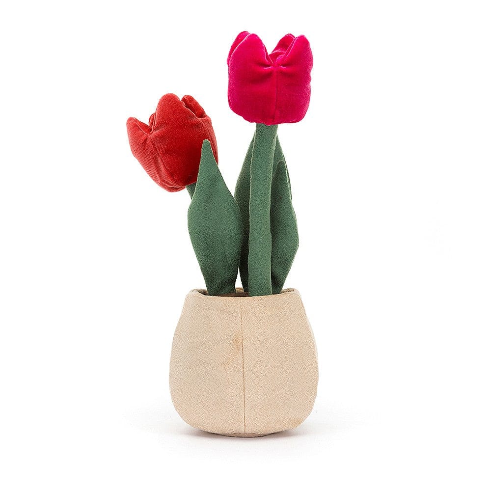 Jellycat Amuseable Tulip Pot, 12" - A2TP